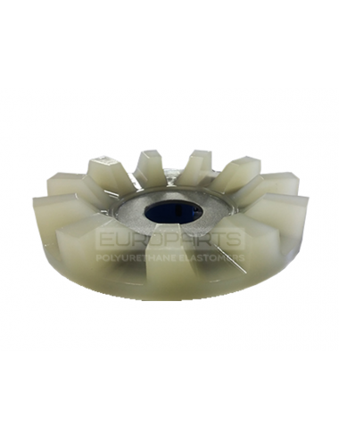 Asymmetrical Doffer for John Deere Cotton Pickers with in-line drum arrangement